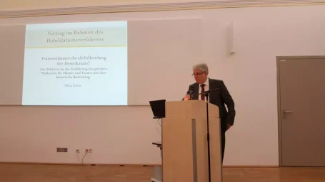 PD Dr. Tobias Kaiser Antrittsvorlesung